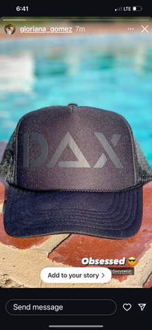DAX HAT - BLACK